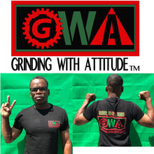 Load image into Gallery viewer, Grinding With AttitudeTM Short sleeve  T-shirts