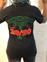 Load image into Gallery viewer, Grinding With Attitude Is 20/20 Vision short sleeve T-shirts